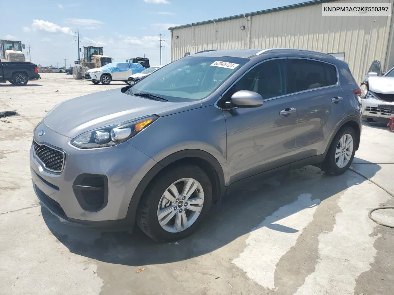 2019 Kia Sportage Lx VIN: KNDPM3AC7K7550397 Lot: 60048124