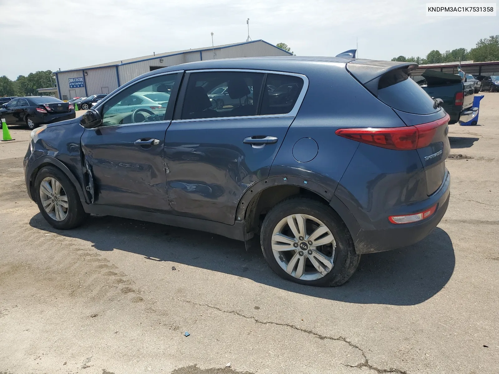 KNDPM3AC1K7531358 2019 Kia Sportage Lx