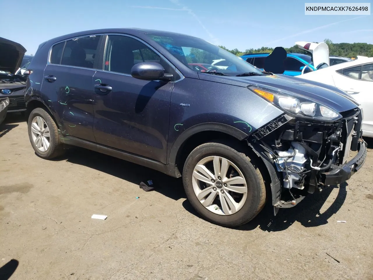 KNDPMCACXK7626498 2019 Kia Sportage Lx