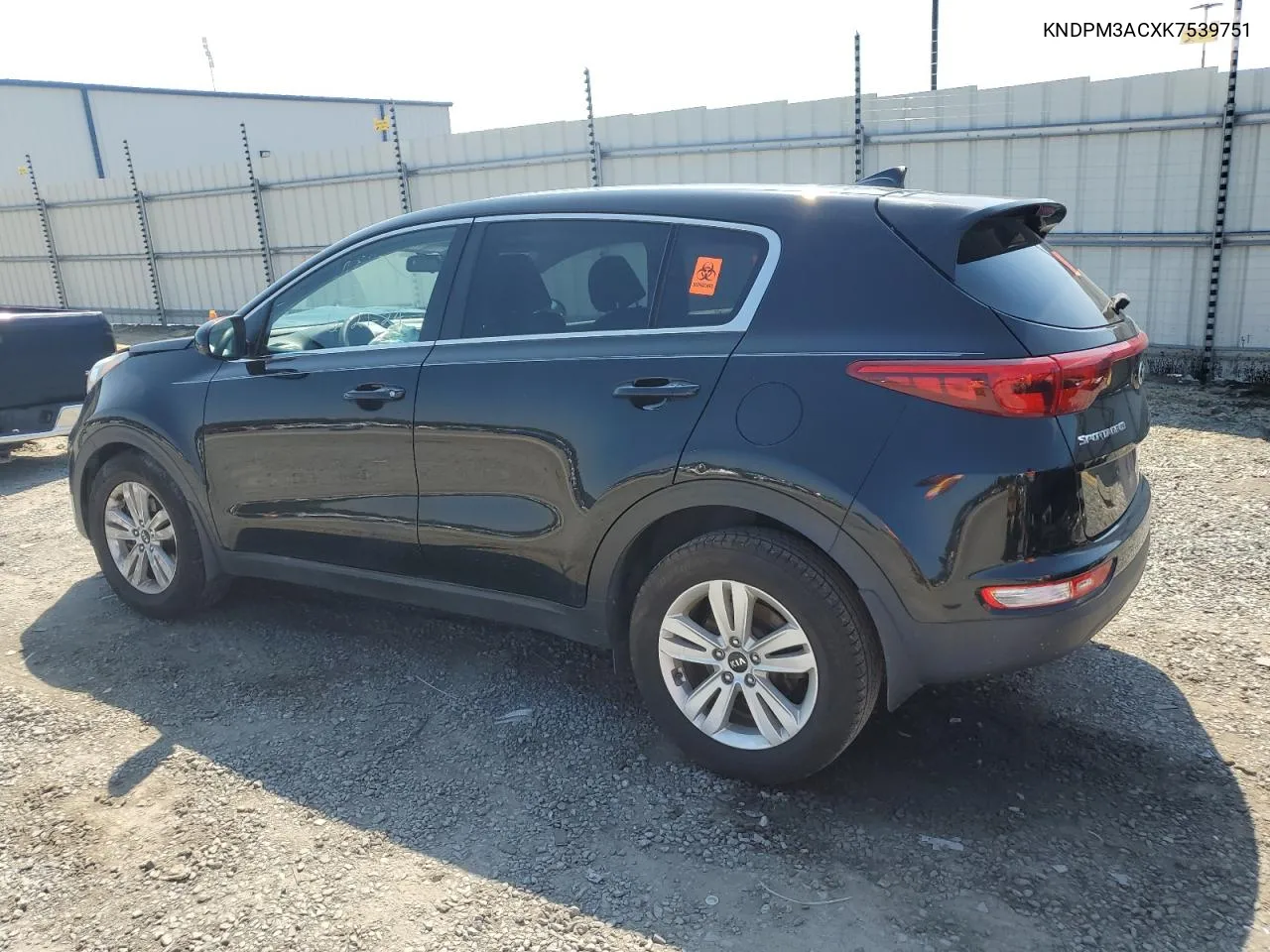 2019 Kia Sportage Lx VIN: KNDPM3ACXK7539751 Lot: 60947954