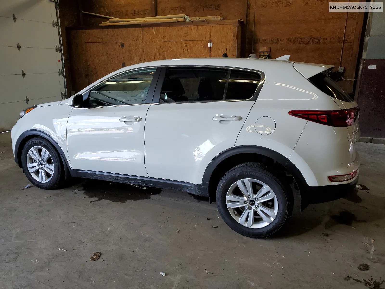 2019 Kia Sportage Lx VIN: KNDPMCAC5K7519035 Lot: 61274874