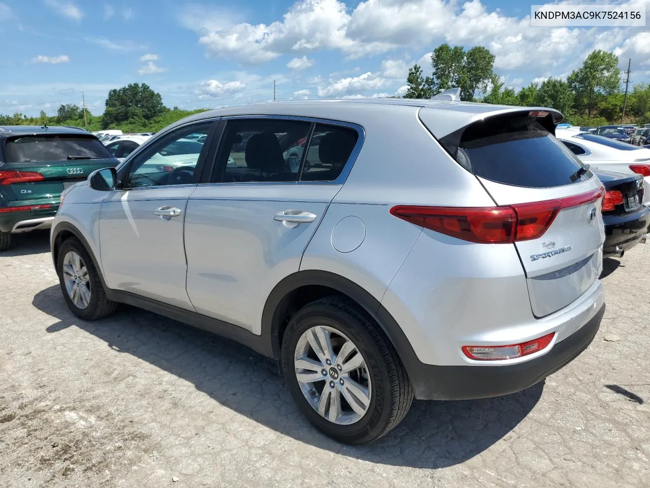 2019 Kia Sportage Lx VIN: KNDPM3AC9K7524156 Lot: 61872244