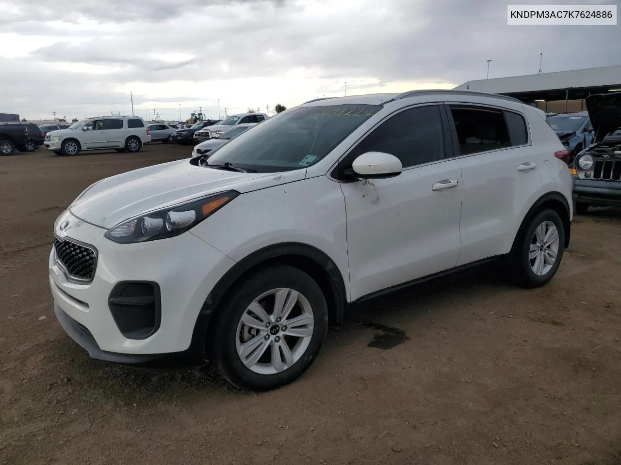 KNDPM3AC7K7624886 2019 Kia Sportage Lx