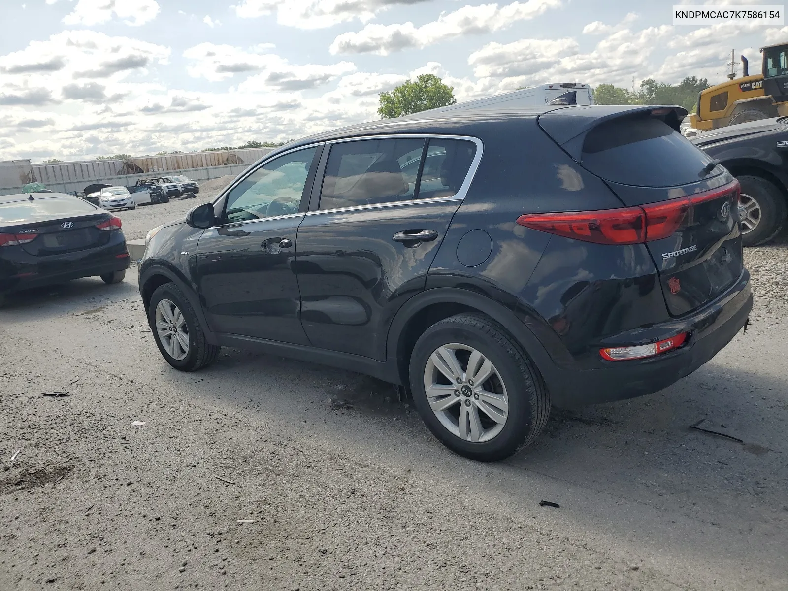 2019 Kia Sportage Lx VIN: KNDPMCAC7K7586154 Lot: 63830444