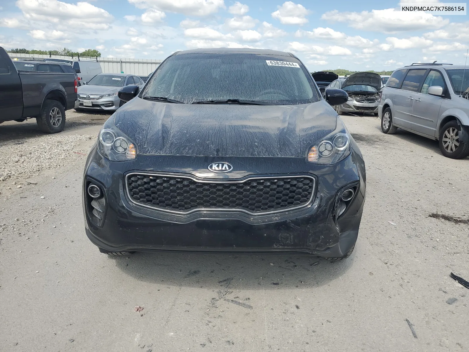 KNDPMCAC7K7586154 2019 Kia Sportage Lx