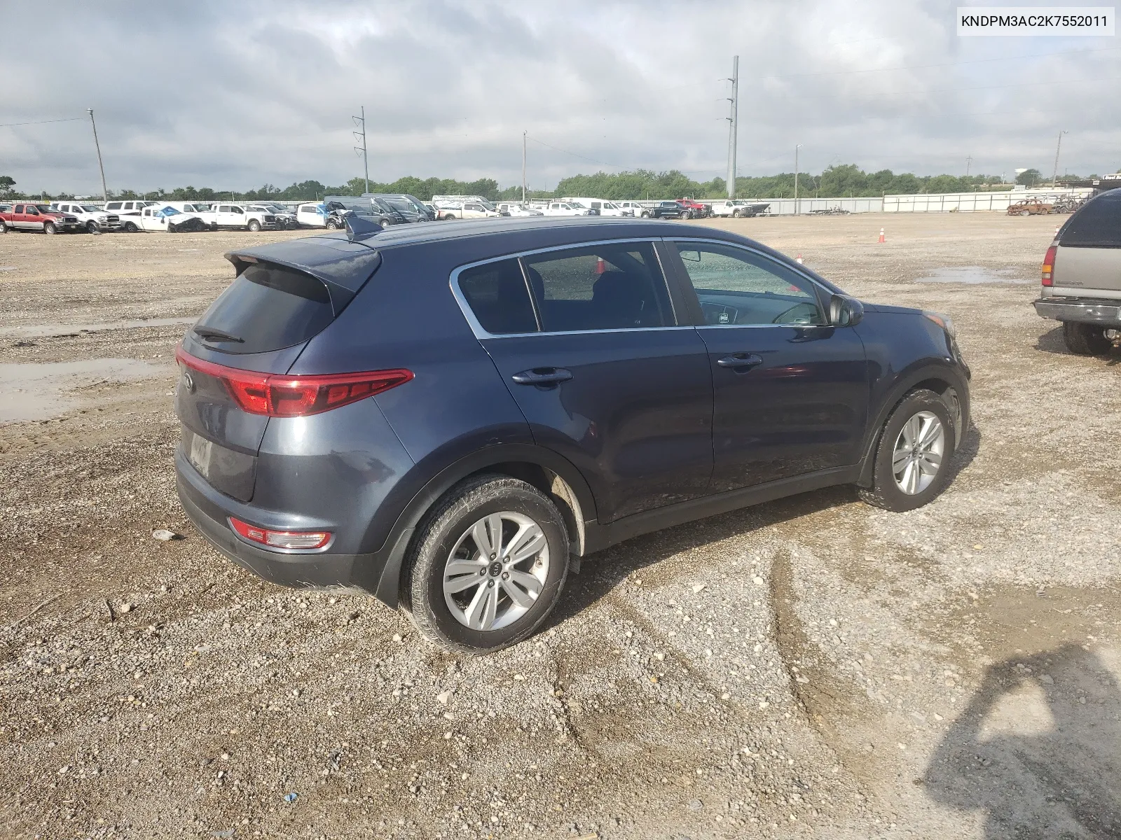 2019 Kia Sportage Lx VIN: KNDPM3AC2K7552011 Lot: 64246944