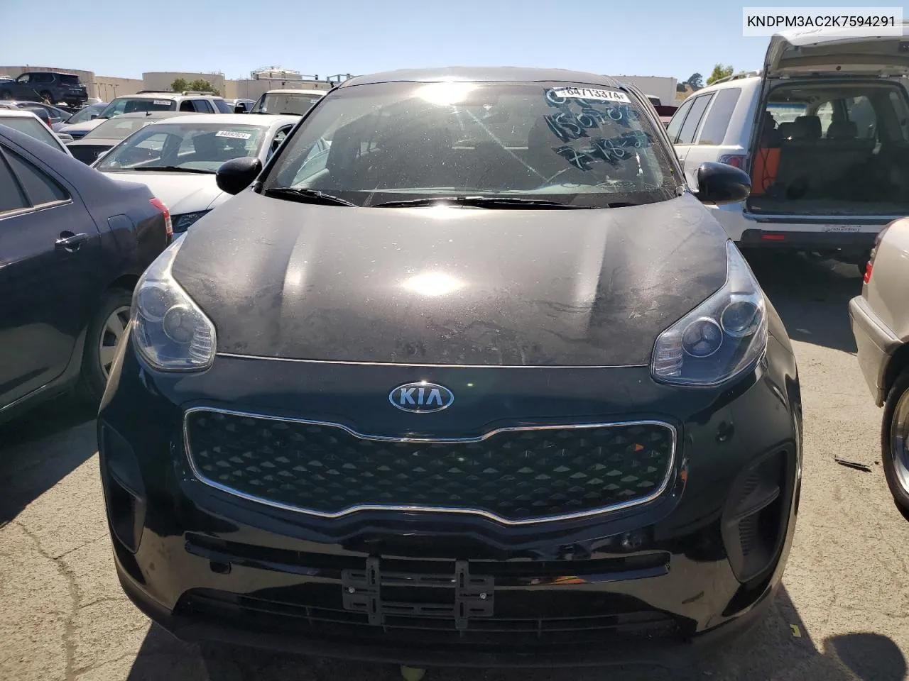 2019 Kia Sportage Lx VIN: KNDPM3AC2K7594291 Lot: 64713374