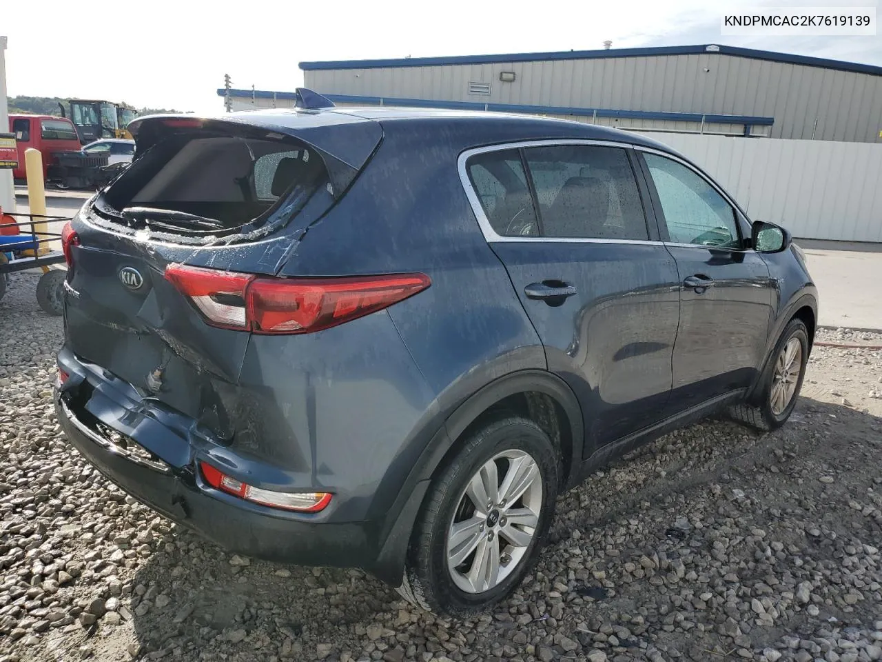 2019 Kia Sportage Lx VIN: KNDPMCAC2K7619139 Lot: 65078974