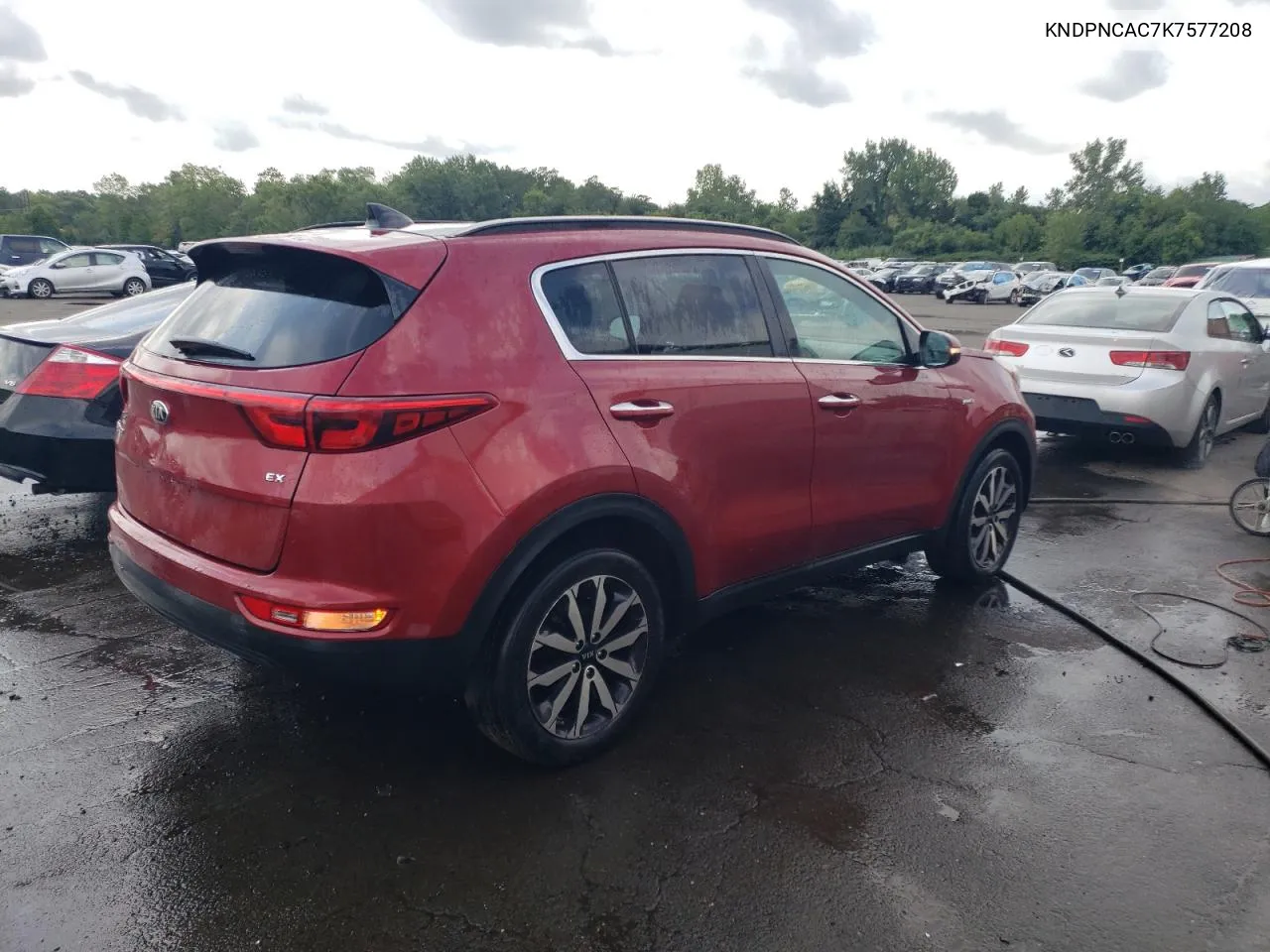 2019 Kia Sportage Ex VIN: KNDPNCAC7K7577208 Lot: 65404304