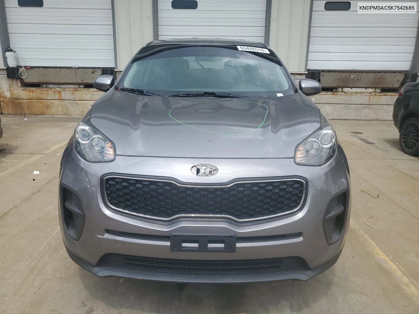 2019 Kia Sportage Lx VIN: KNDPM3AC5K7542685 Lot: 65426514