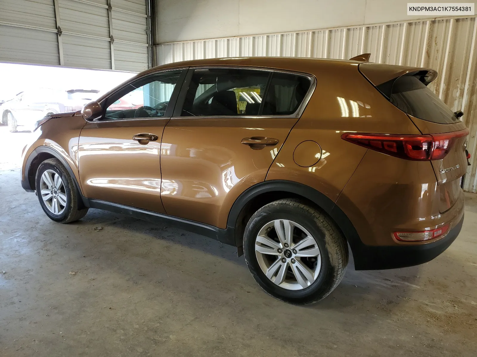 2019 Kia Sportage Lx VIN: KNDPM3AC1K7554381 Lot: 65599694