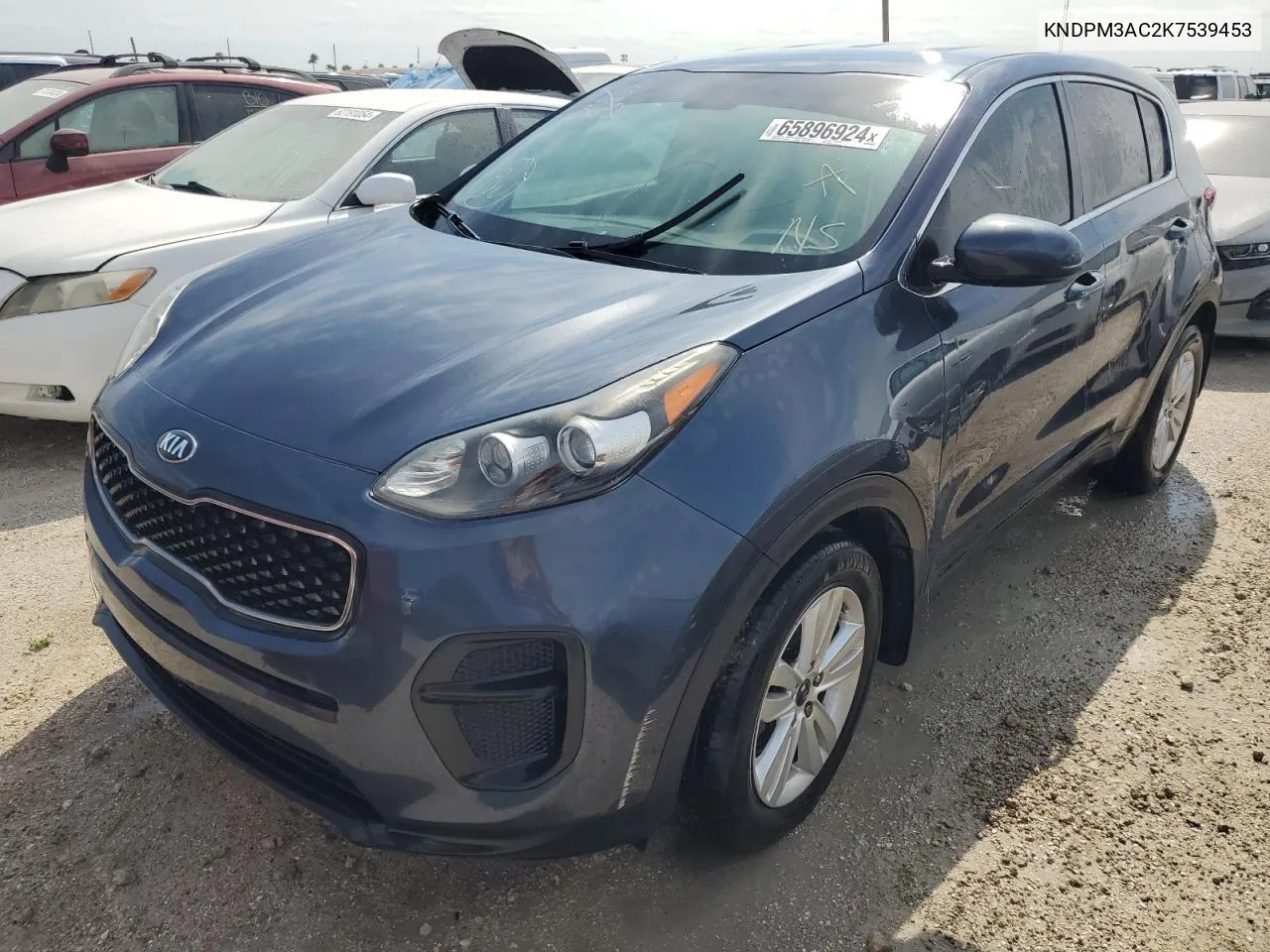 2019 Kia Sportage Lx VIN: KNDPM3AC2K7539453 Lot: 65896924