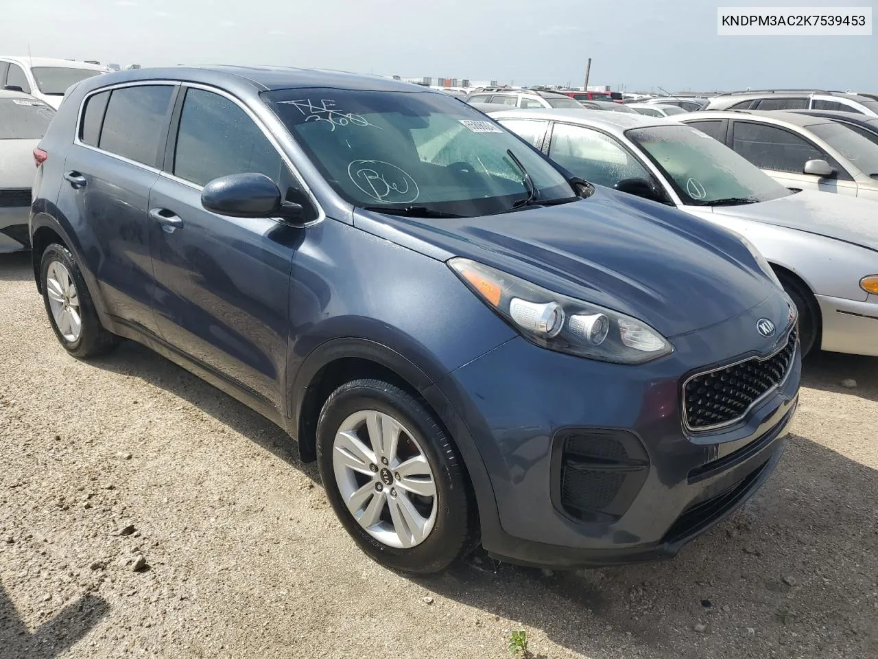 2019 Kia Sportage Lx VIN: KNDPM3AC2K7539453 Lot: 65896924