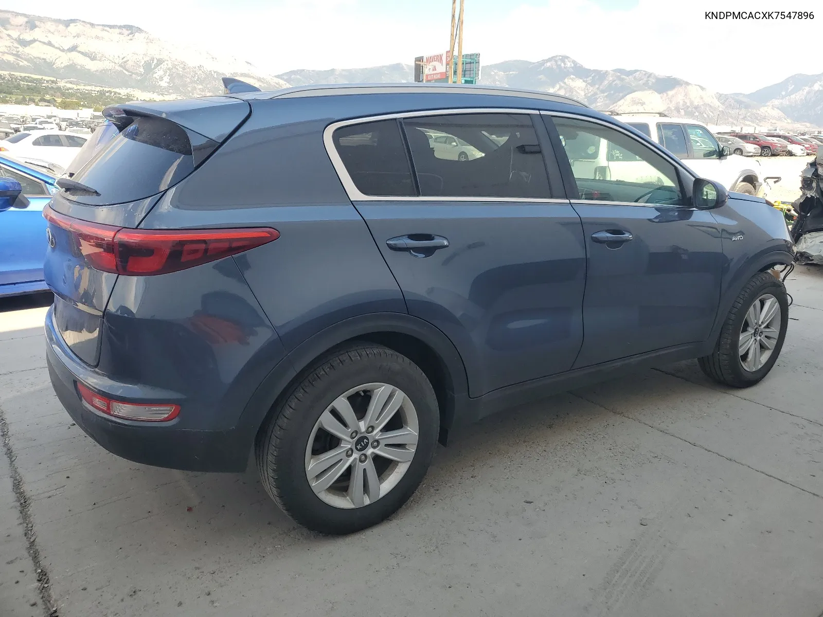 2019 Kia Sportage Lx VIN: KNDPMCACXK7547896 Lot: 66385164