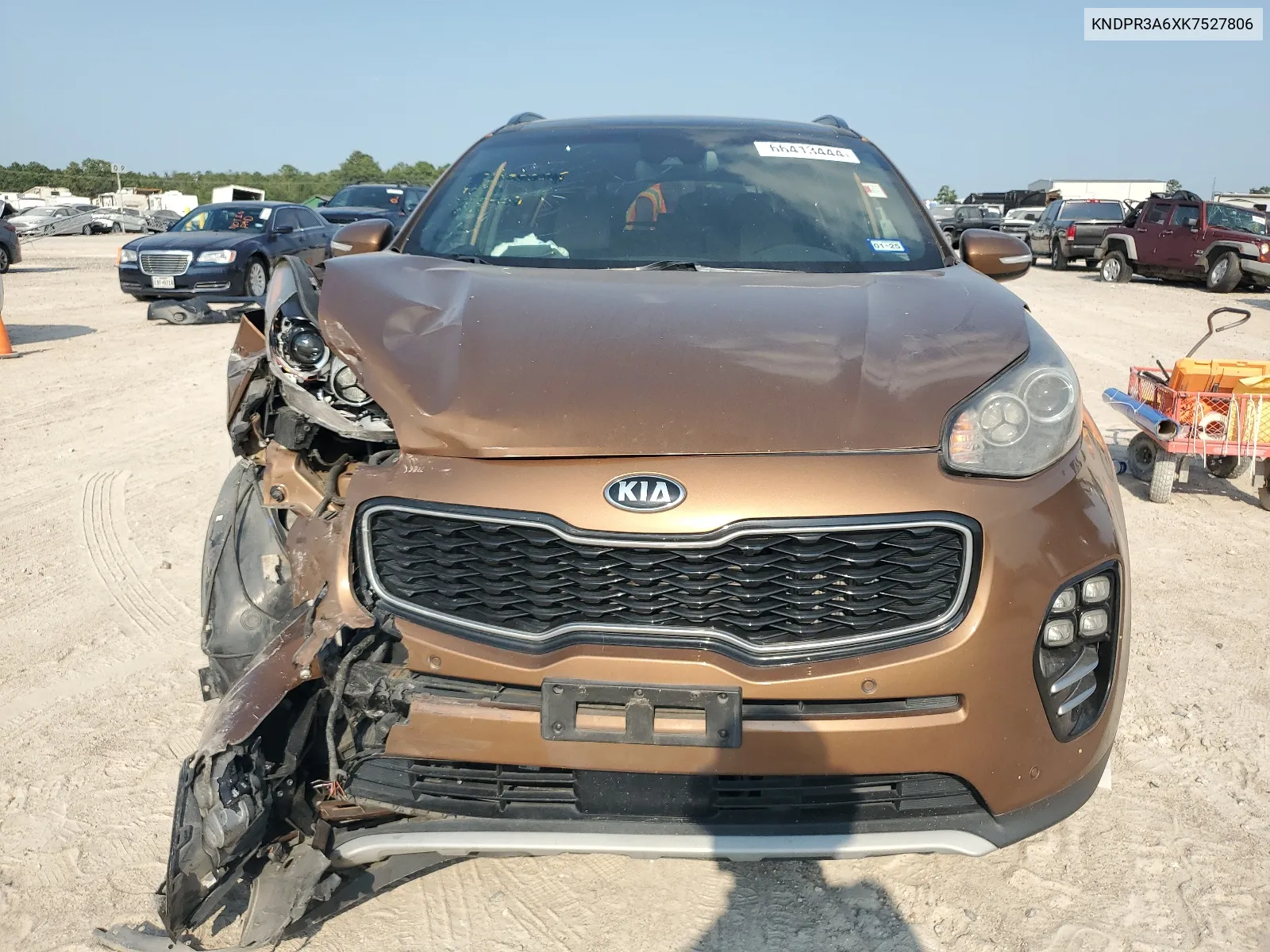 2019 Kia Sportage Sx VIN: KNDPR3A6XK7527806 Lot: 66413444