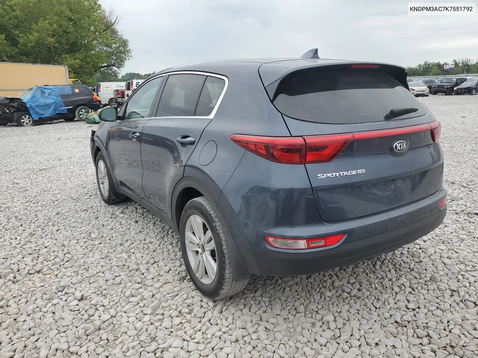 KNDPM3AC7K7551792 2019 Kia Sportage Lx