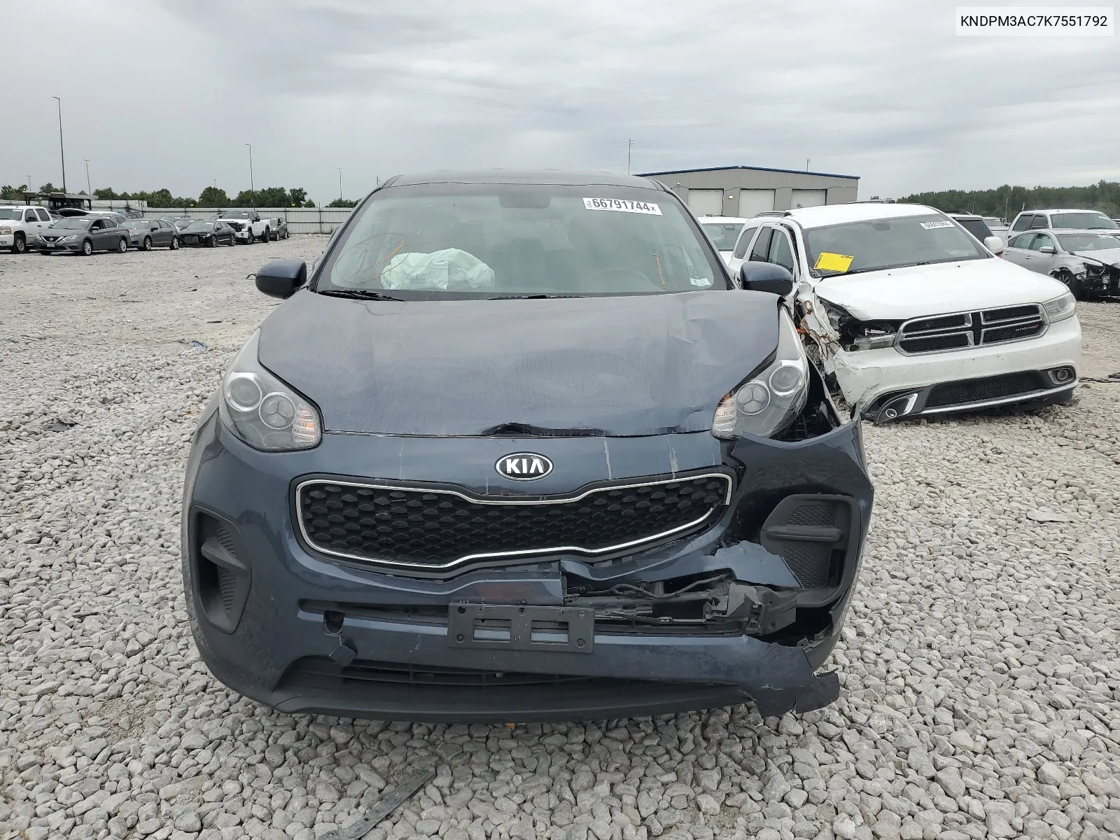 KNDPM3AC7K7551792 2019 Kia Sportage Lx