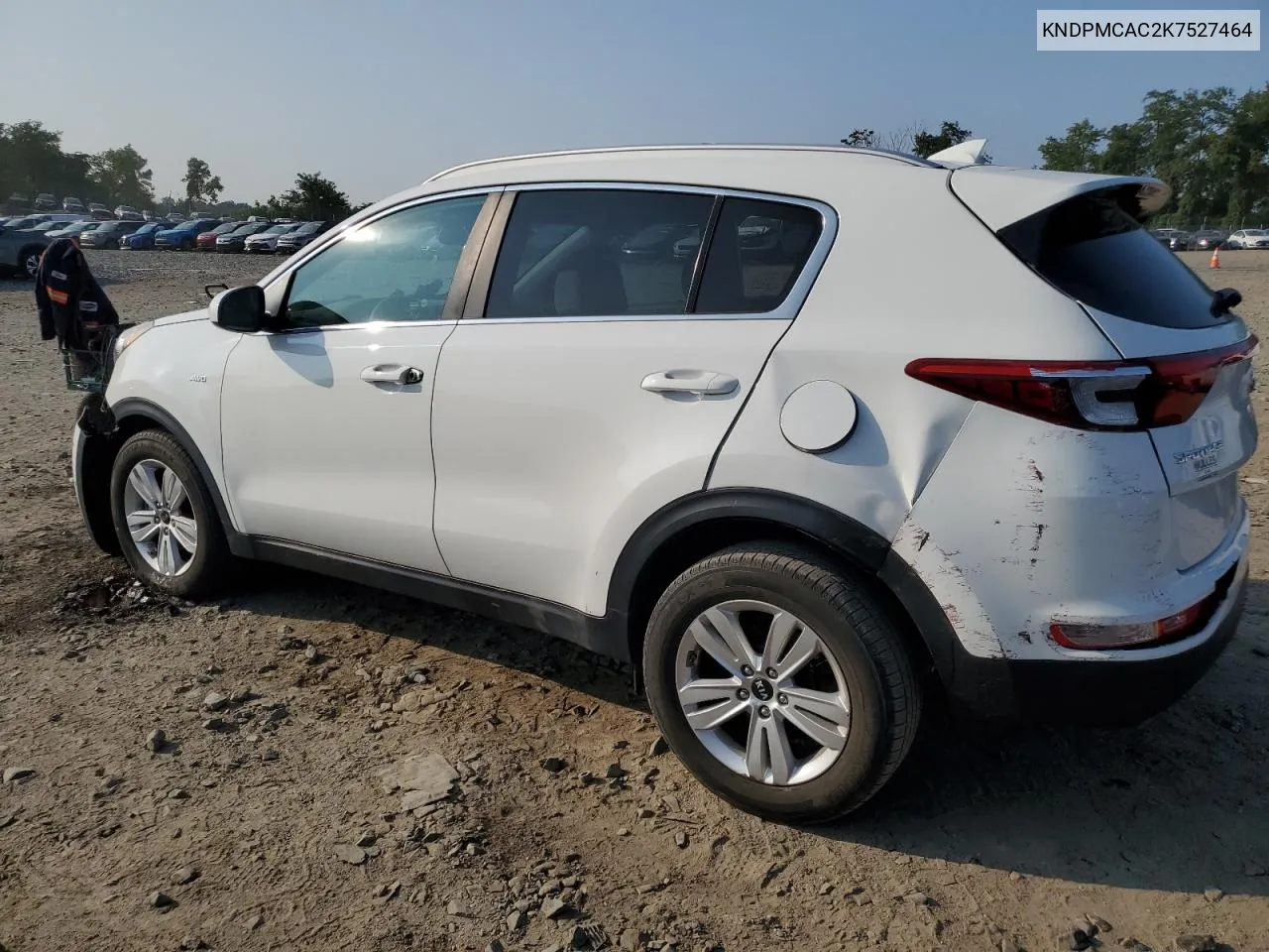 KNDPMCAC2K7527464 2019 Kia Sportage Lx