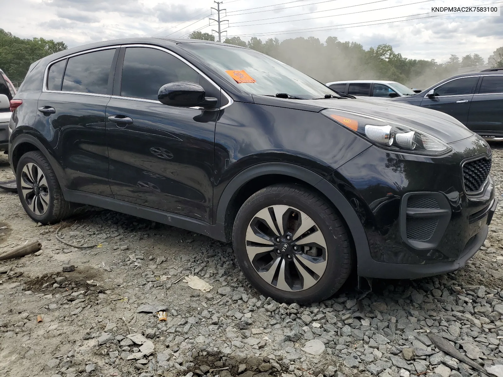 2019 Kia Sportage Lx VIN: KNDPM3AC2K7583100 Lot: 67051454