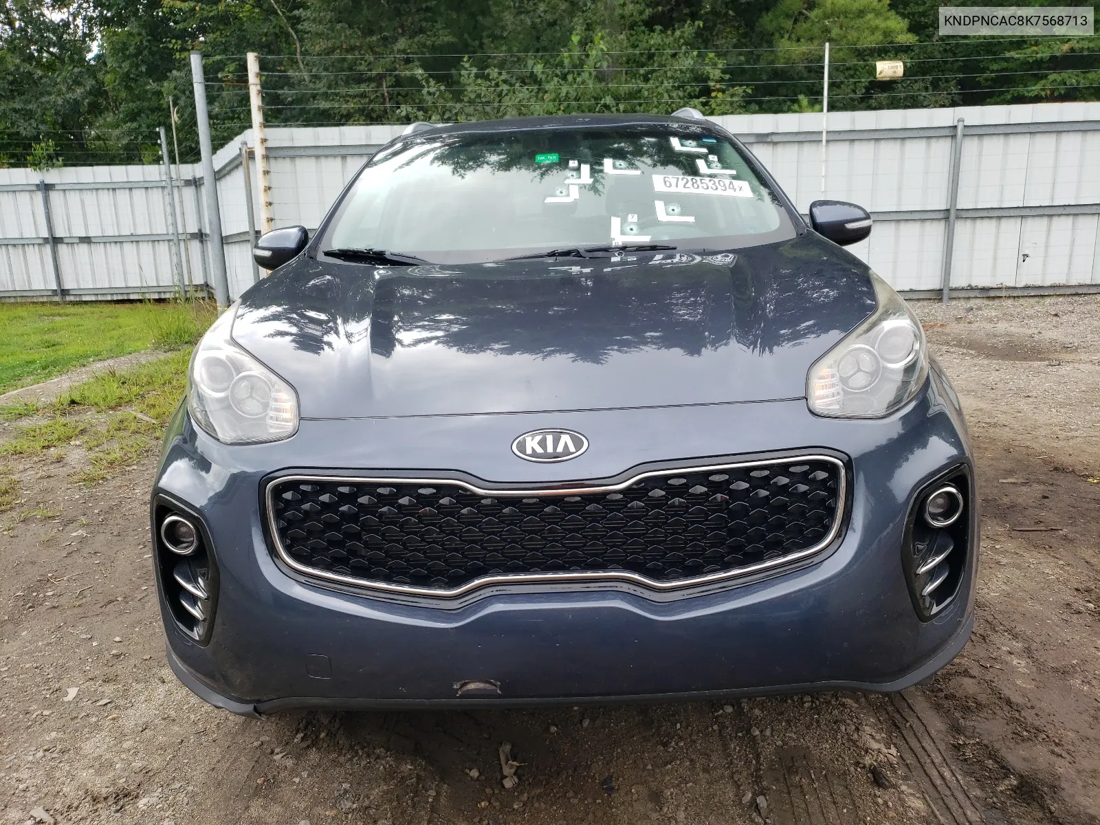 KNDPNCAC8K7568713 2019 Kia Sportage Ex