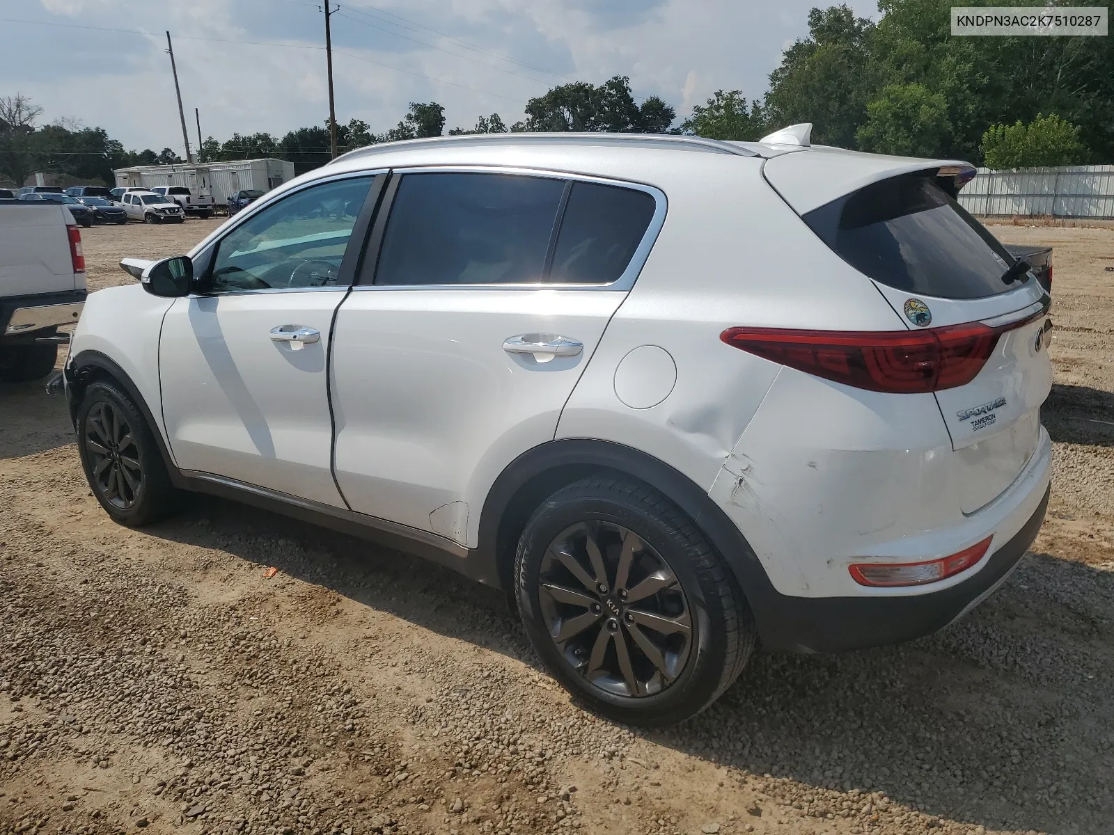 2019 Kia Sportage Ex VIN: KNDPN3AC2K7510287 Lot: 67454004