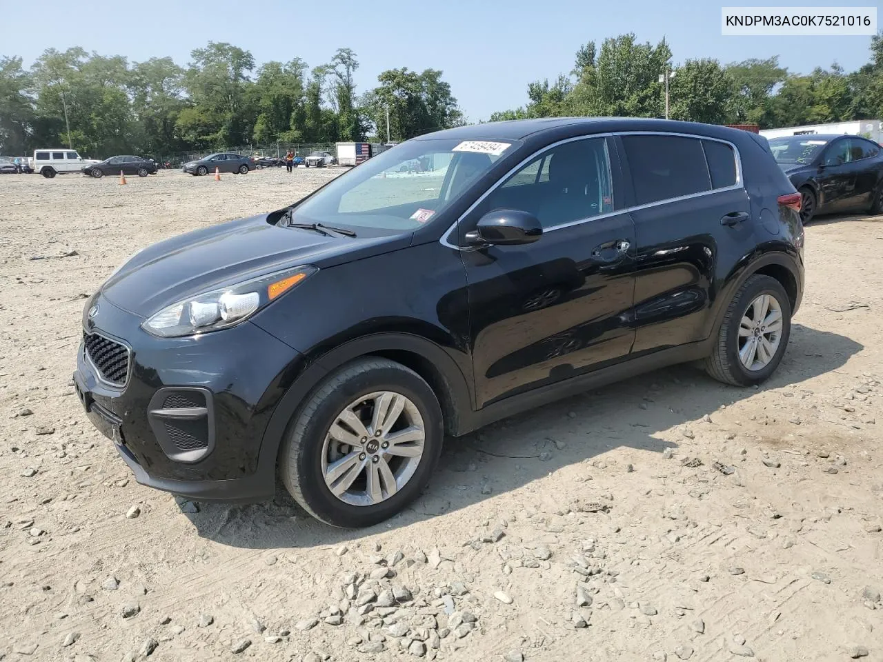 2019 Kia Sportage Lx VIN: KNDPM3AC0K7521016 Lot: 67459494