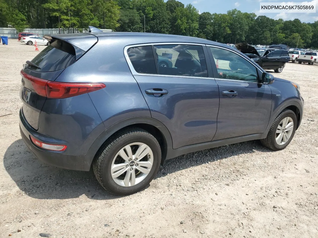 2019 Kia Sportage Lx VIN: KNDPMCAC6K7505869 Lot: 67566234