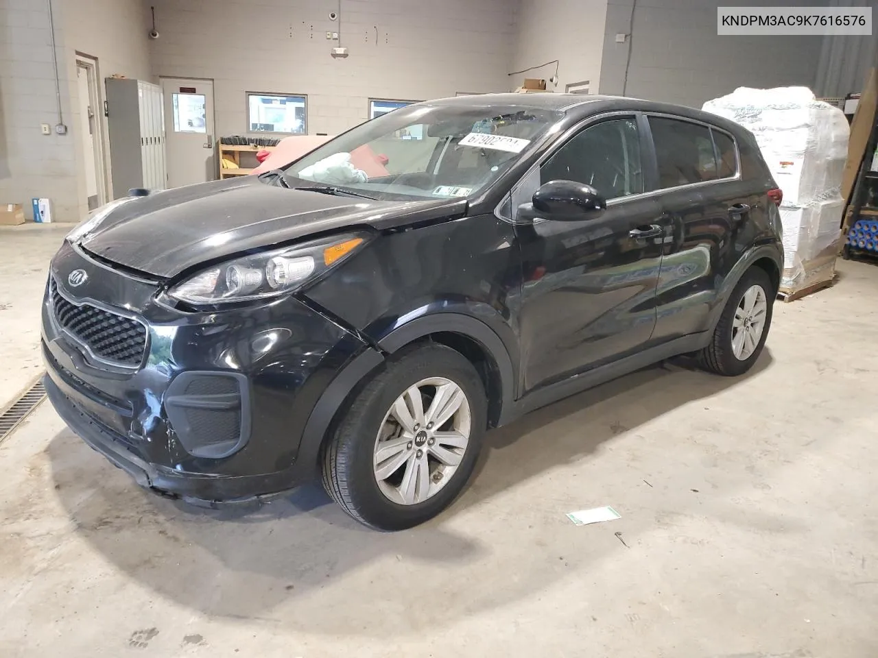 KNDPM3AC9K7616576 2019 Kia Sportage Lx