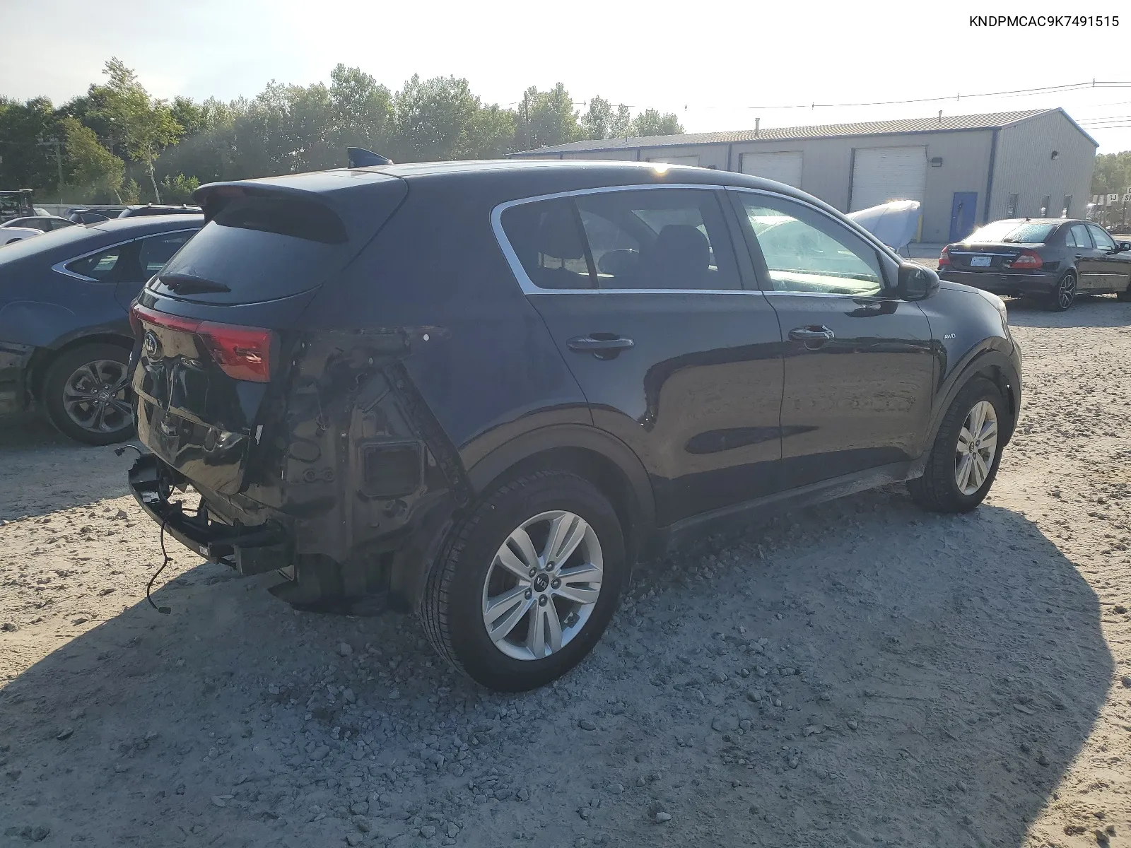 2019 Kia Sportage Lx VIN: KNDPMCAC9K7491515 Lot: 68516884