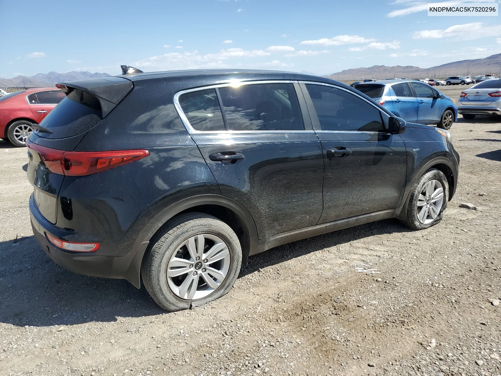 2019 Kia Sportage Lx VIN: KNDPMCAC5K7520296 Lot: 68711114