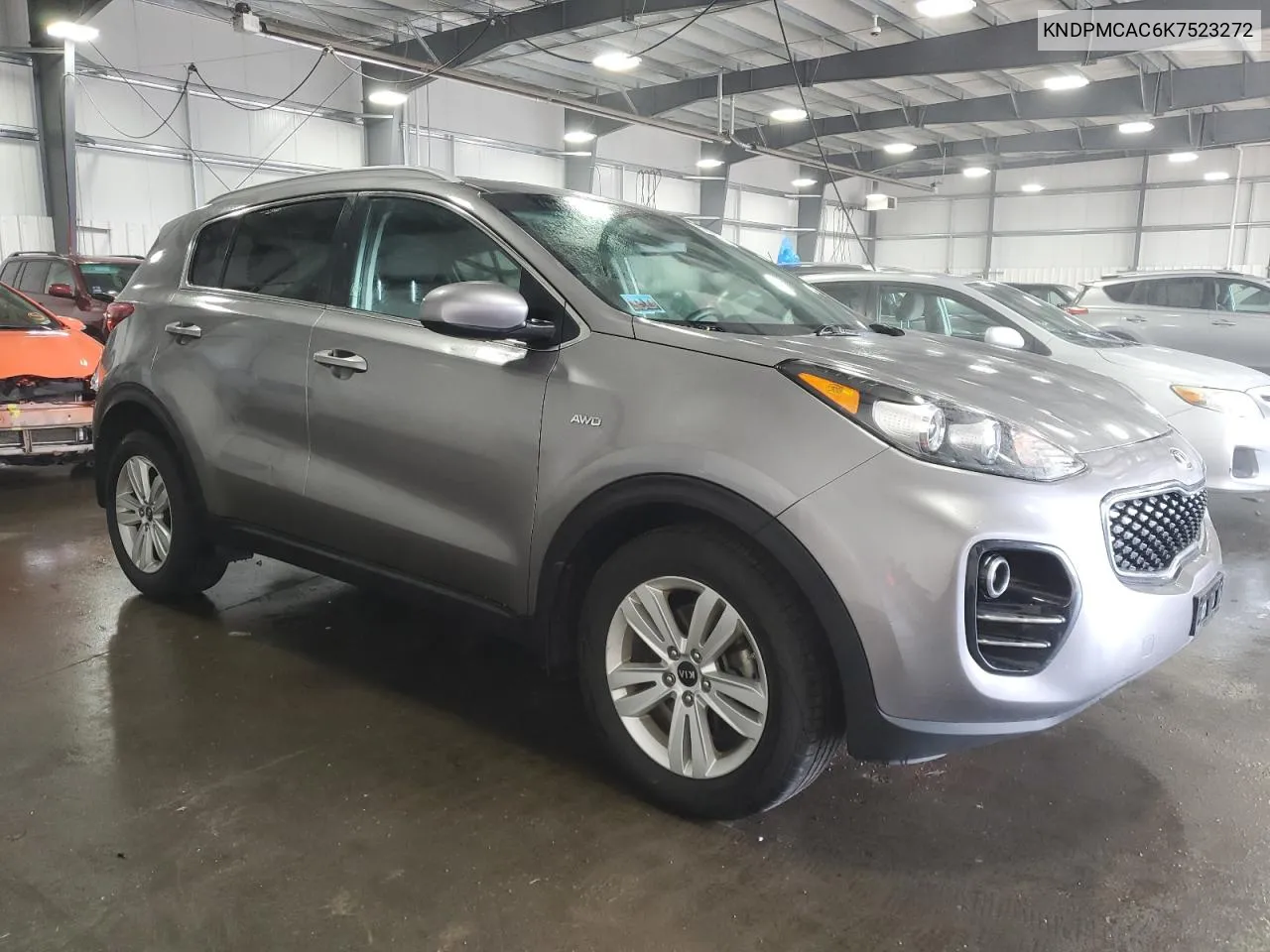 2019 Kia Sportage Lx VIN: KNDPMCAC6K7523272 Lot: 69007824