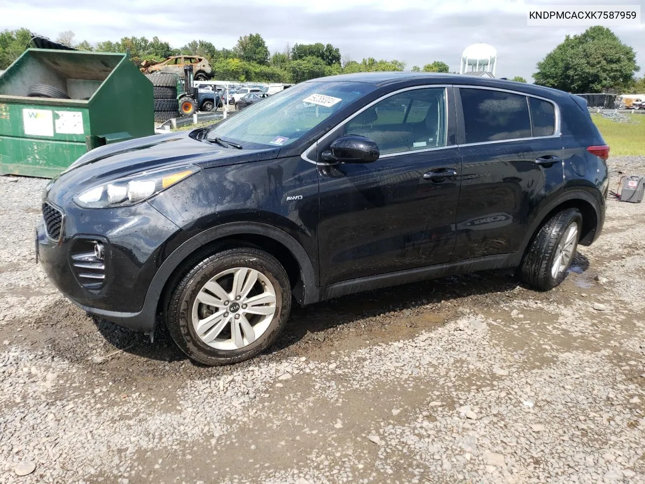 KNDPMCACXK7587959 2019 Kia Sportage Lx