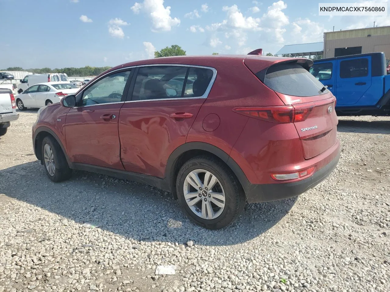 KNDPMCACXK7560860 2019 Kia Sportage Lx