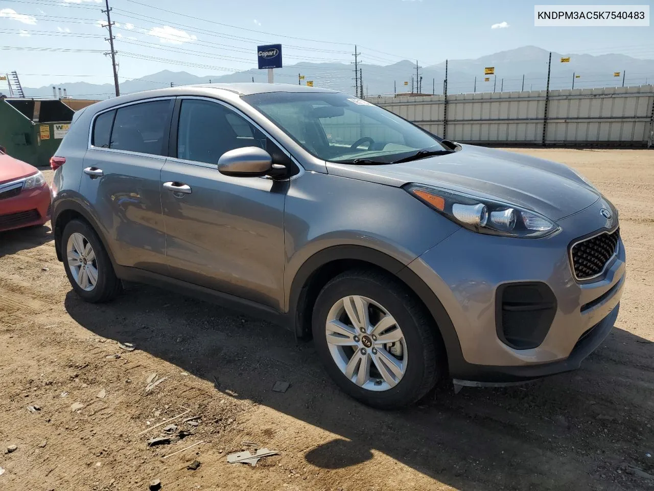 KNDPM3AC5K7540483 2019 Kia Sportage Lx