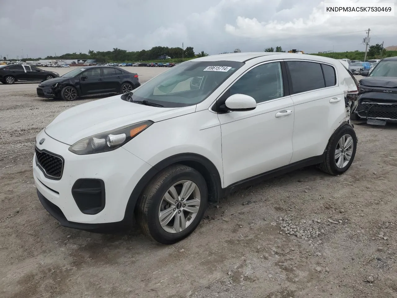 2019 Kia Sportage Lx VIN: KNDPM3AC5K7530469 Lot: 69615714