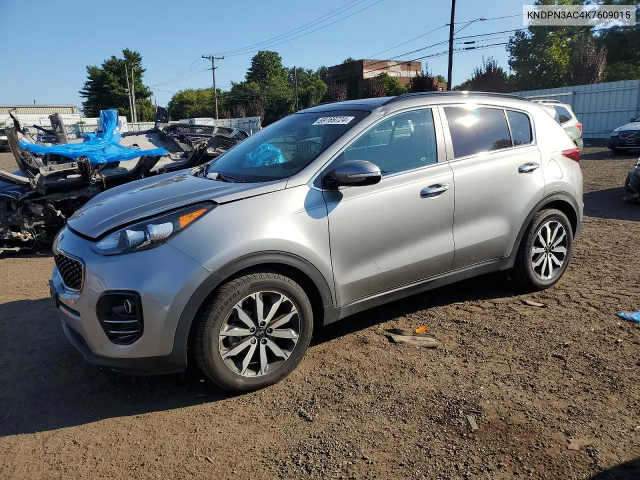 KNDPN3AC4K7609015 2019 Kia Sportage Ex