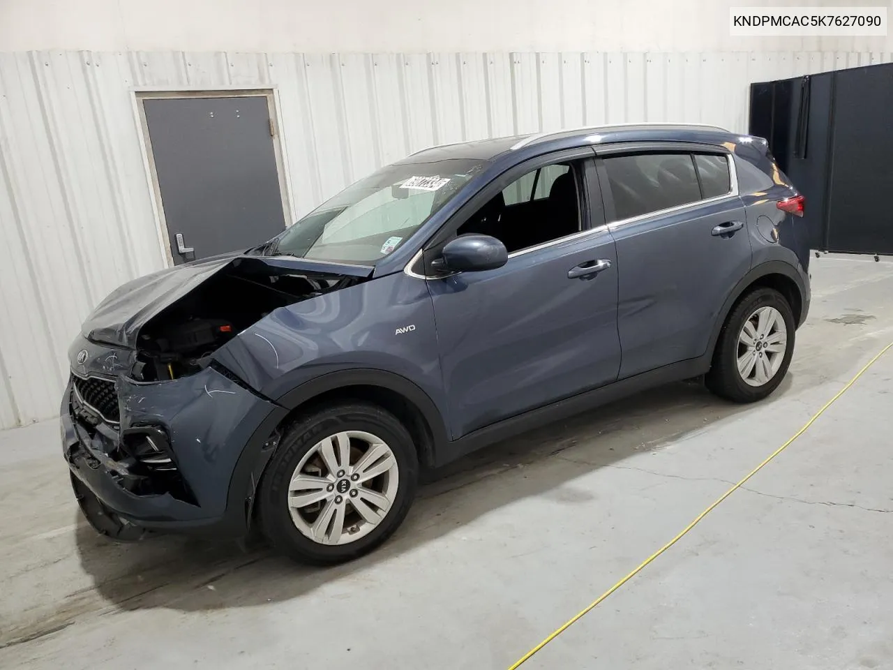 2019 Kia Sportage Lx VIN: KNDPMCAC5K7627090 Lot: 69872334