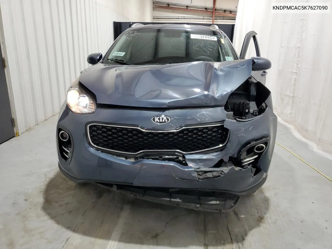 2019 Kia Sportage Lx VIN: KNDPMCAC5K7627090 Lot: 69872334