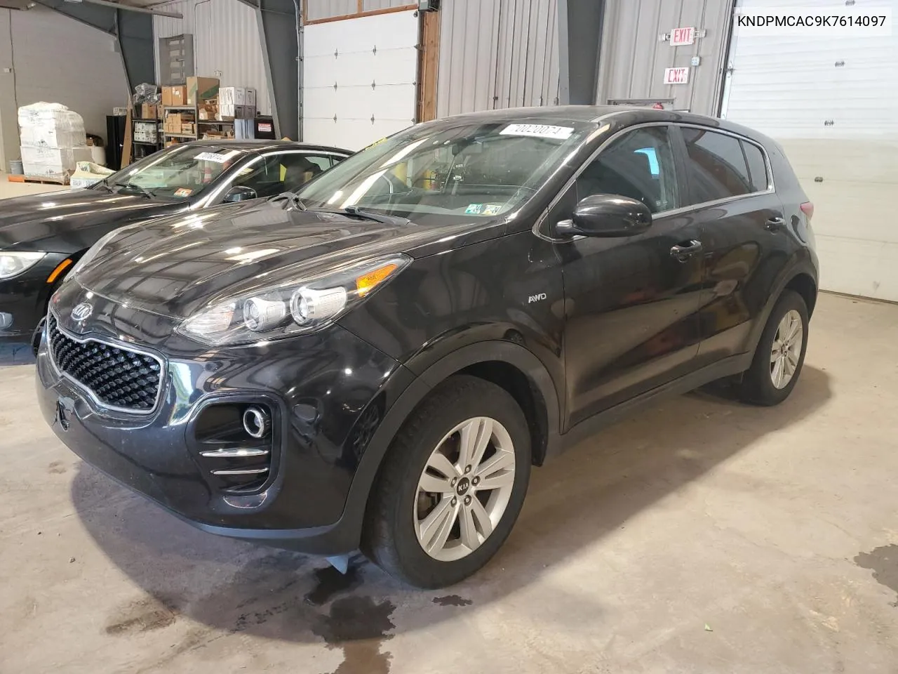 2019 Kia Sportage Lx VIN: KNDPMCAC9K7614097 Lot: 70020074