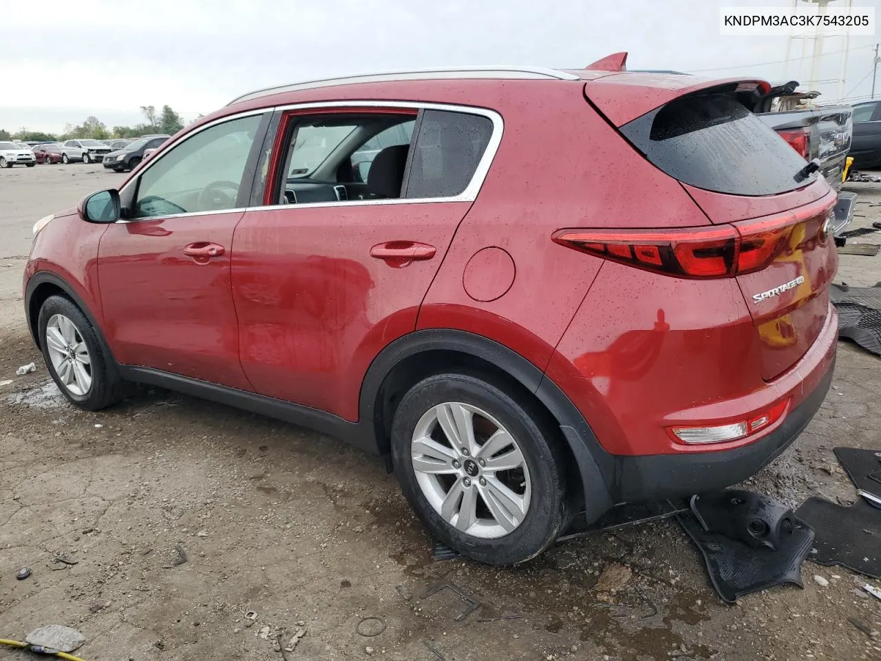 KNDPM3AC3K7543205 2019 Kia Sportage Lx