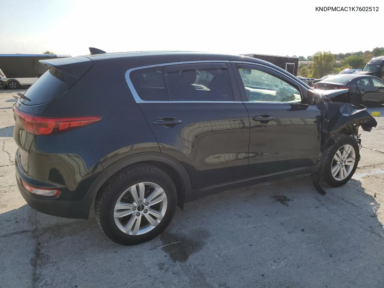 2019 Kia Sportage Lx VIN: KNDPMCAC1K7602512 Lot: 70075914