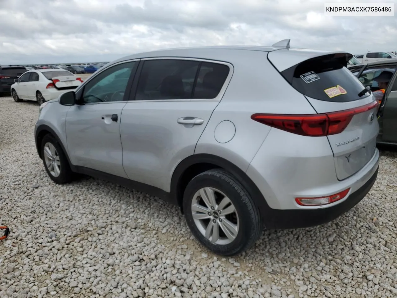 2019 Kia Sportage Lx VIN: KNDPM3ACXK7586486 Lot: 70377334