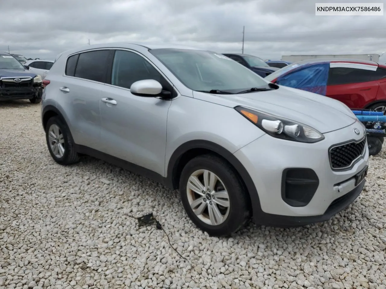 2019 Kia Sportage Lx VIN: KNDPM3ACXK7586486 Lot: 70377334