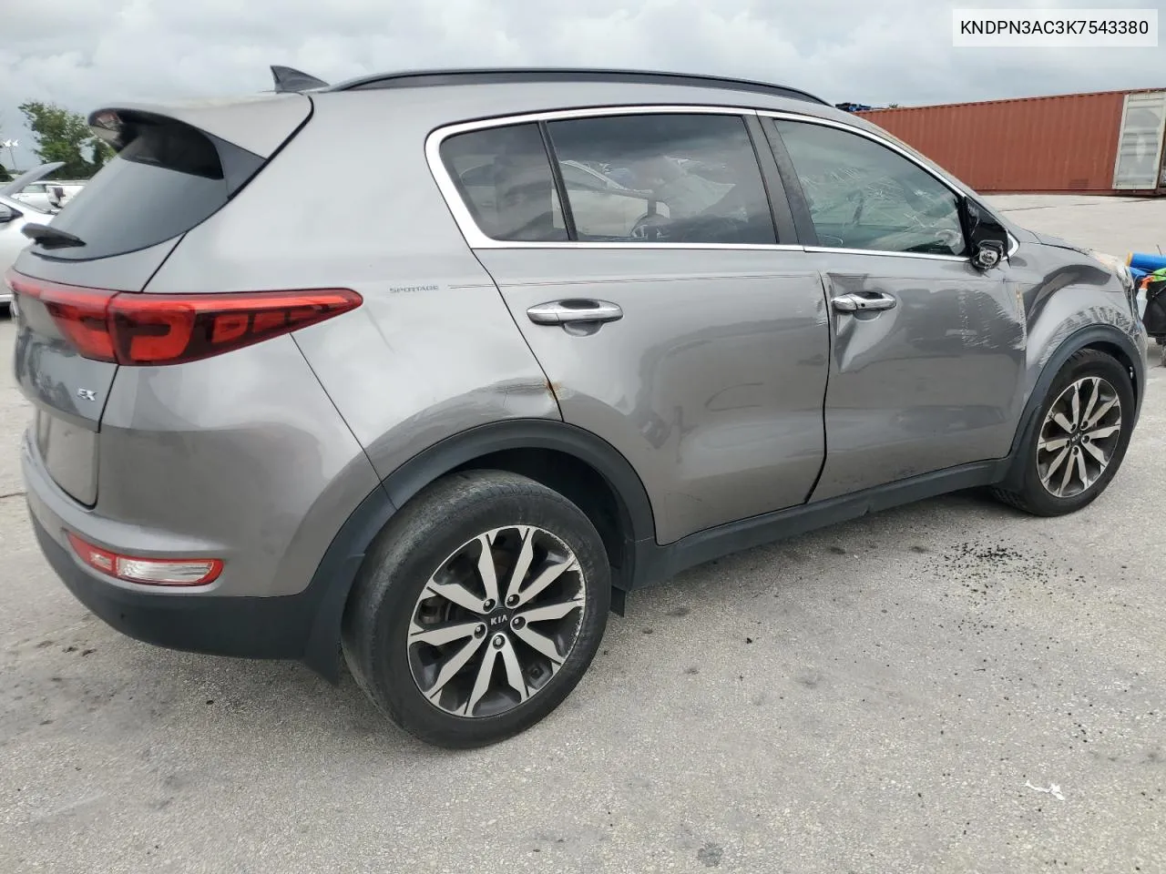 KNDPN3AC3K7543380 2019 Kia Sportage Ex