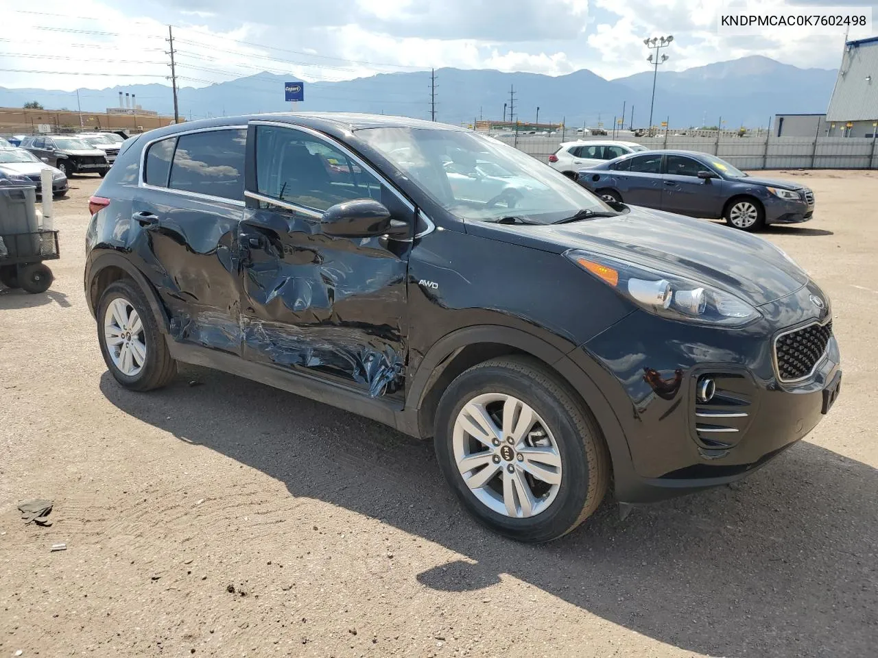 KNDPMCAC0K7602498 2019 Kia Sportage Lx