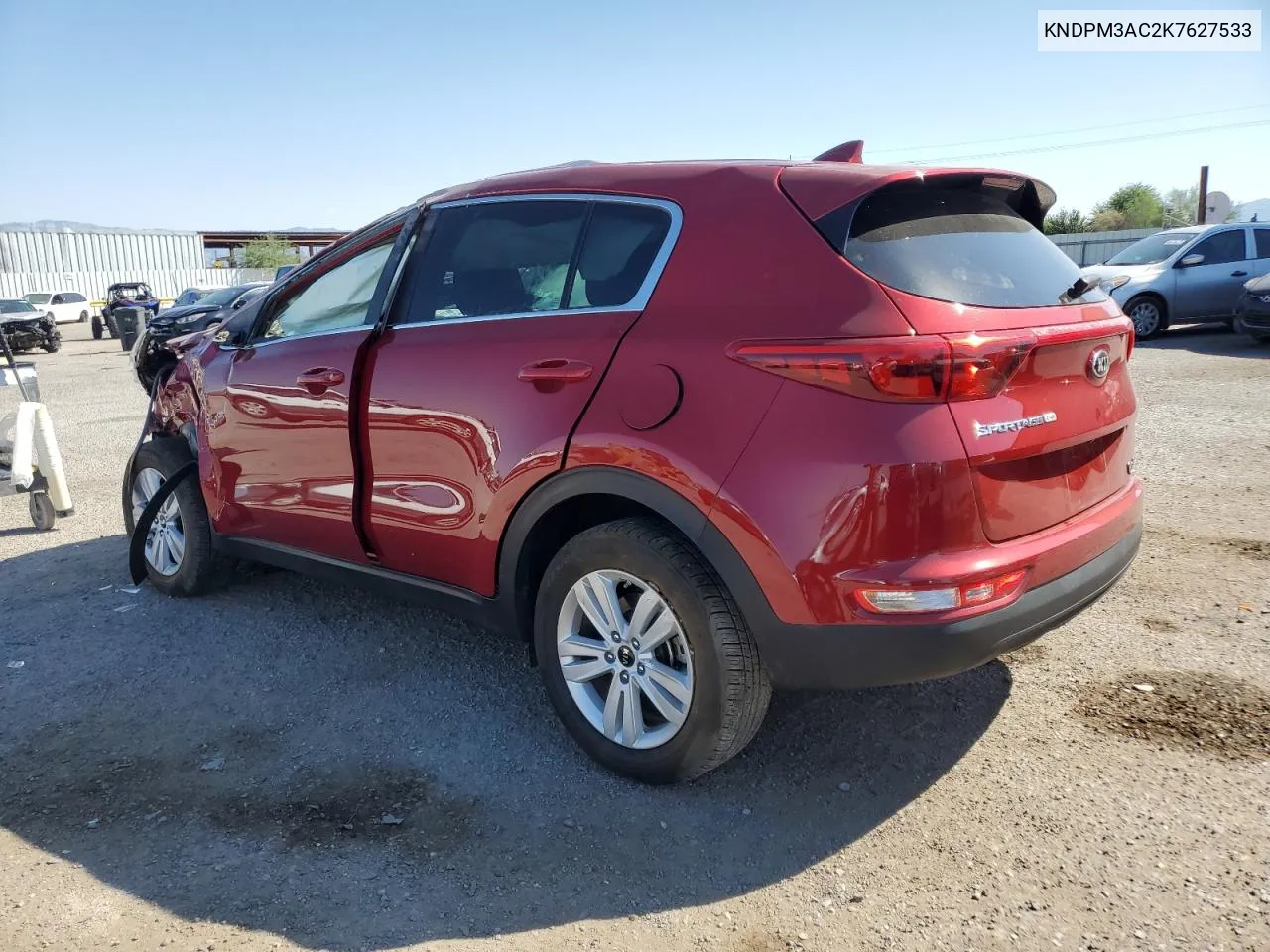 2019 Kia Sportage Lx VIN: KNDPM3AC2K7627533 Lot: 70619704