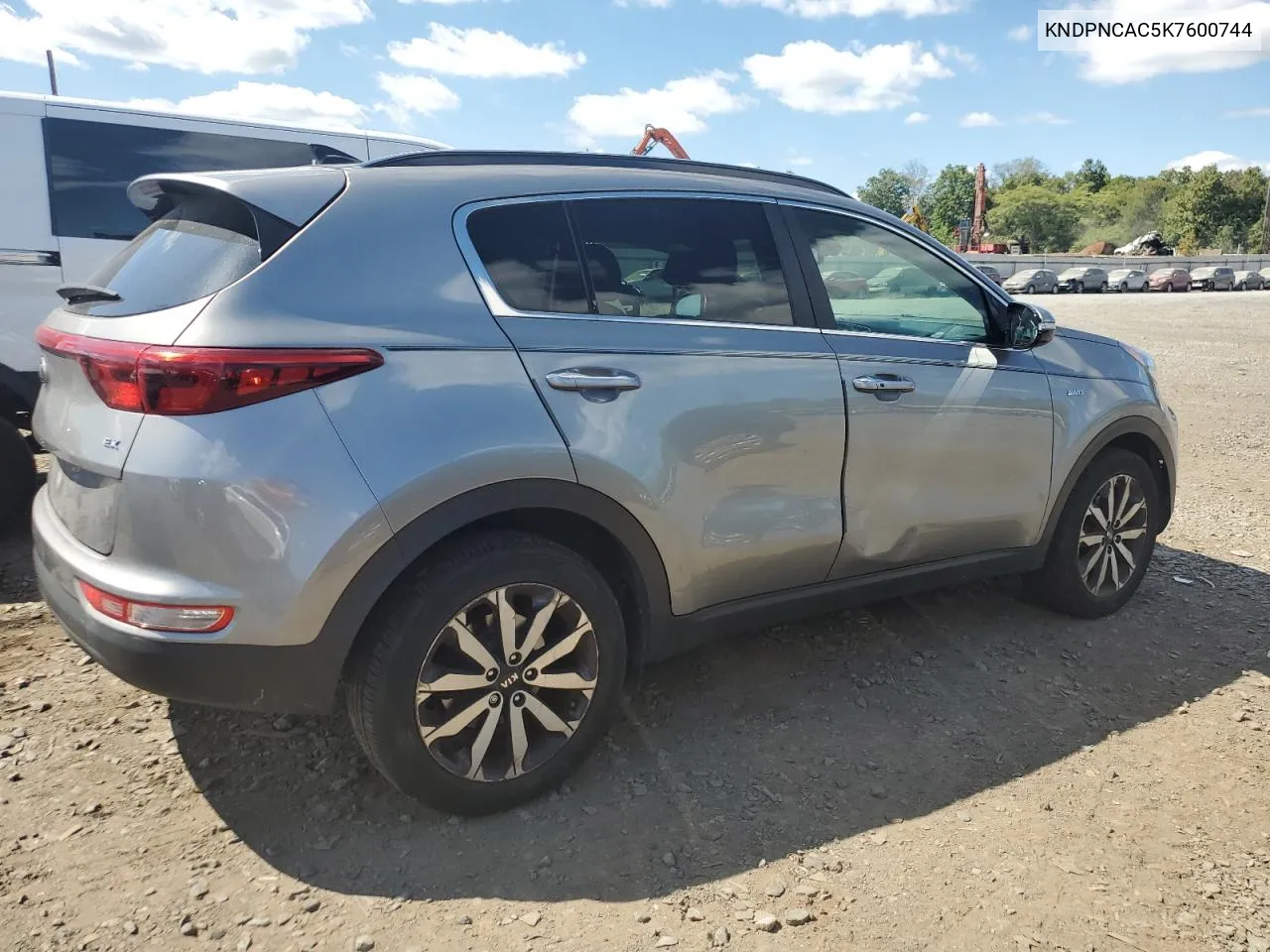 KNDPNCAC5K7600744 2019 Kia Sportage Ex