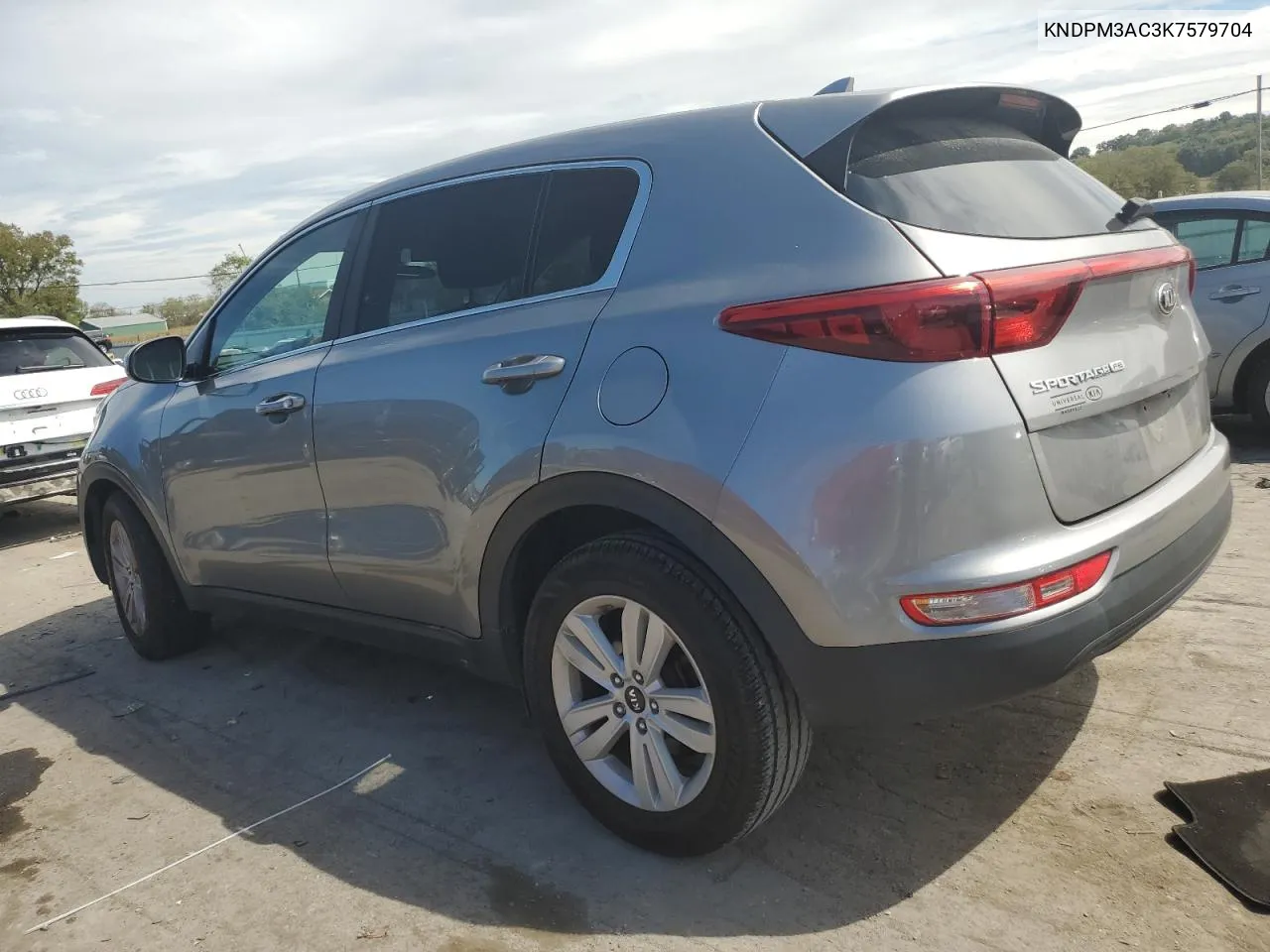 2019 Kia Sportage Lx VIN: KNDPM3AC3K7579704 Lot: 71016914