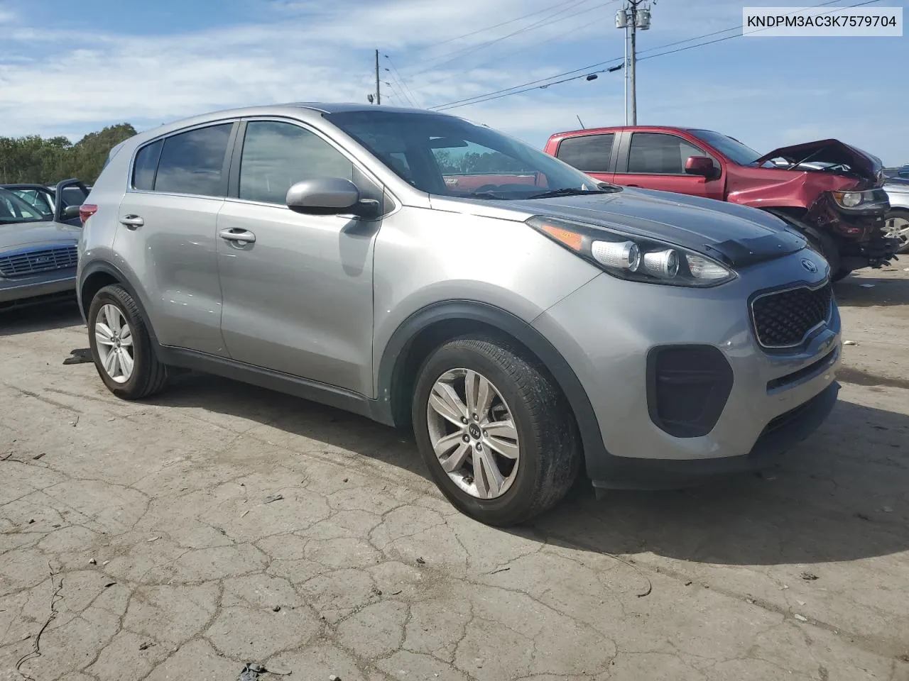 KNDPM3AC3K7579704 2019 Kia Sportage Lx