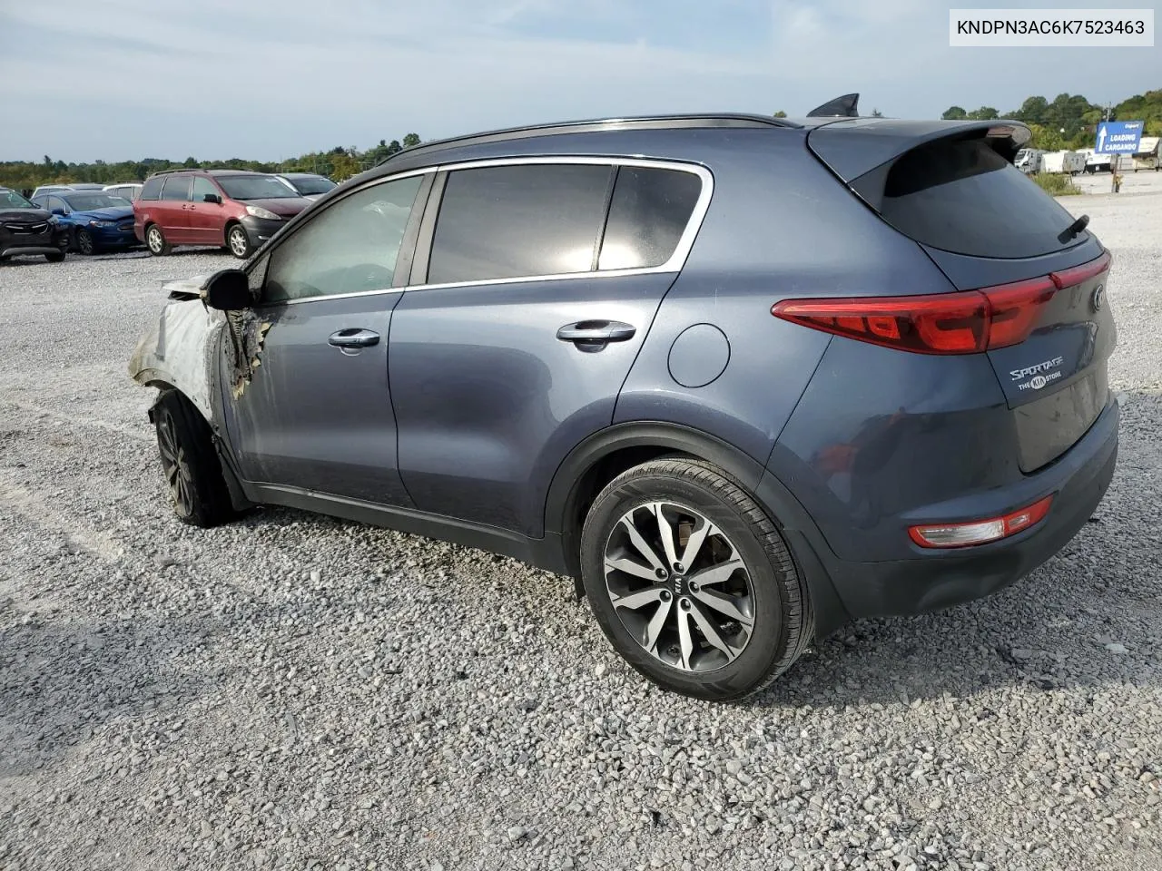 2019 Kia Sportage Ex VIN: KNDPN3AC6K7523463 Lot: 71124954